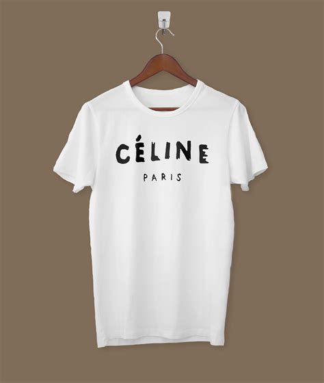 celine women t shirt|celine paris t shirt authentic.